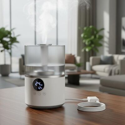 Buon prezzo Umidificatore d'aria ad ultrasuoni a cavo USB 24V a tensione con controllo del timer adatto a grandi spazi e funzionamento continuo in linea