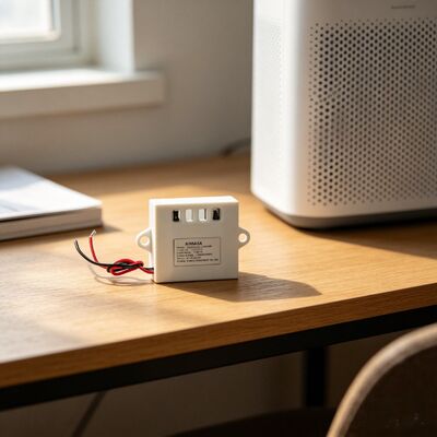 Buon prezzo Voltaggio di uscita 3.8KV Generatore di ioni negativi Ideale per esterno coprendo da 3 a 8 metri quadrati Soluzione di purificazione dell'aria in linea