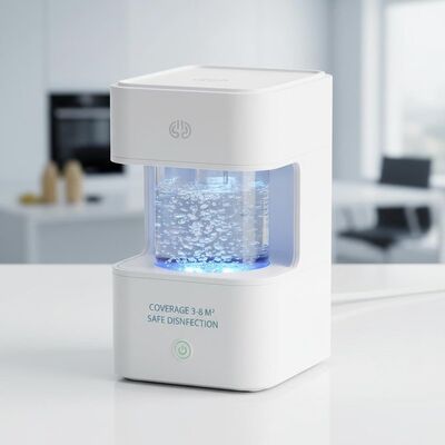 Buon prezzo Copertura Generatore di acido ipocloro di 3-8 metri quadrati realizzato con plastica ABS e capacità di disinfezione sicura in linea