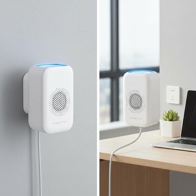 Buon prezzo Area di copertura da 5 a 15 piedi quadrati Generatore di ioni negativi Desktop Ionizzatore d'aria montato a parete Perfetto per ambienti piccoli in linea