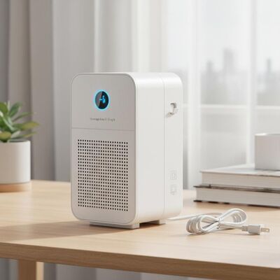 Buon prezzo Area di copertura 5 15 piedi quadrati Generatore di ioni negativi Desktop Purificatore d'aria a parete Ionizzatore Ideale per piccoli spazi aria in linea